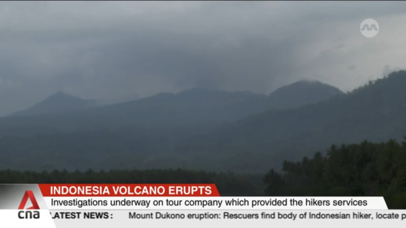 Authorities intend to evacuate 2 S'poreans from Mount Dukono on May 10, as 7 others return to S'pore