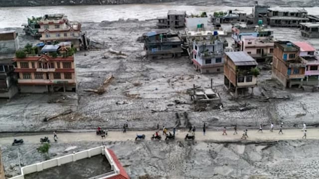 尼泊尔洪灾750人遇难 失踪者突破3000人