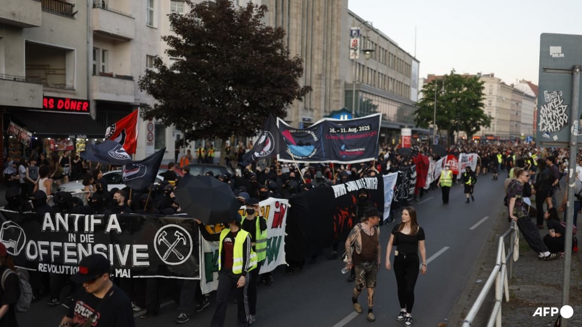 Berlin downplays risk from German Antifa group targeted by US