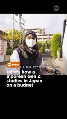 Do you have to be rich to study abroad?  #8dayssg #8dayssglocalent #genz #studyabroad #japan 