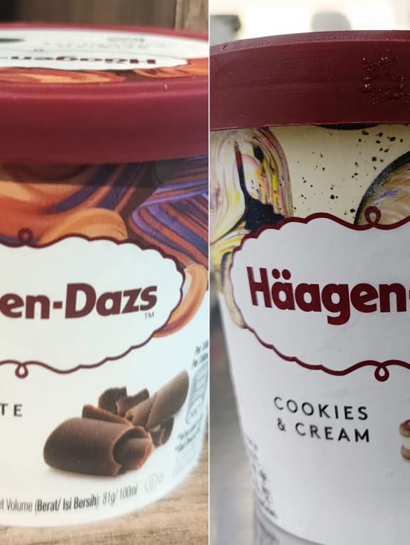 Haagen-Dazs' Belgian Chocolate ice-cream (100ml), which expires on June 8, 2023 as well as its Cookies & Cream ice-cream (473ml), which expires on May 27, 2023, have been recalled by the Singapore Food Agency. Haagen-Dazs' Belgian Chocolate ice-cream (100ml), which expires on June 8, 2023 as well as its Cookies & Cream ice-cream (473ml), which expires on May 27, 2023, have been recalled by the Singapore Food Agency.