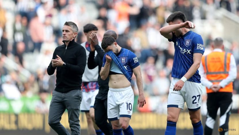 McKenna hails fans as Ipswich slide out of Premier League McKenna hails fans as Ipswich slide out of Premier League