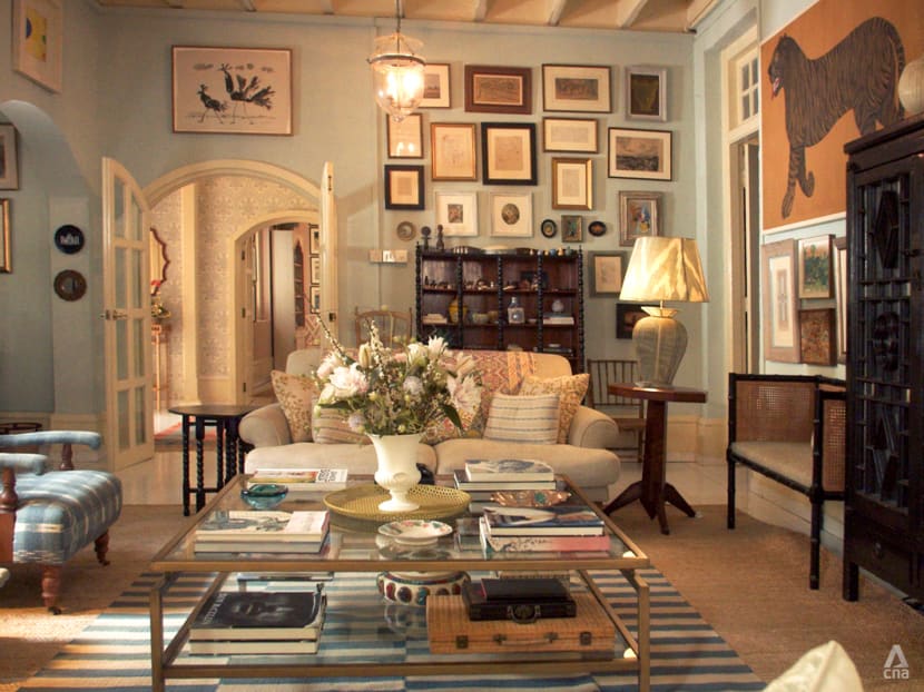 What it’s like for a family living in a black-and-white bungalow in Singapore