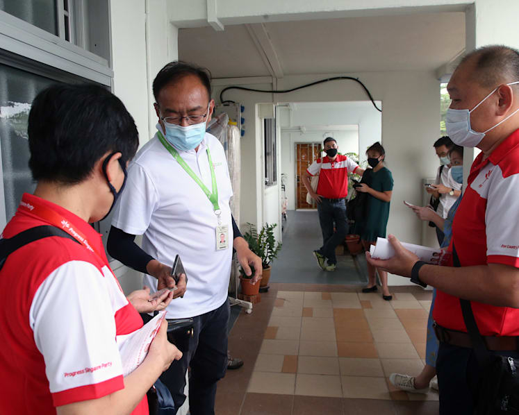 No fines issued so far to PSP members over alleged safe distancing breaches during Bukit Batok walkabout: NEA