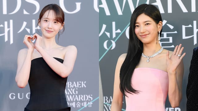 秀智、允儿出席百想艺术大赏撞衫！粉丝惊呼：好险都美