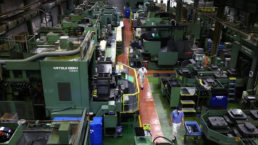 Japan's factory activity growth hits near 3-1/2-year peak, PMI shows