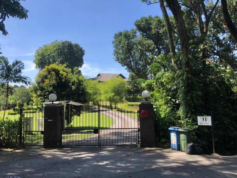 A view of the entrance to 31 Ridout Road taken on May 13, 2023. A view of the entrance to 31 Ridout Road taken on May 13, 2023.
