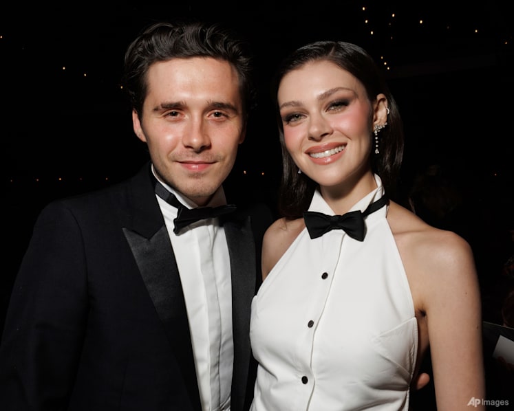 Brooklyn Beckham and wife have only footage of mum Victoria's 'inappropriate' wedding dance, according to source