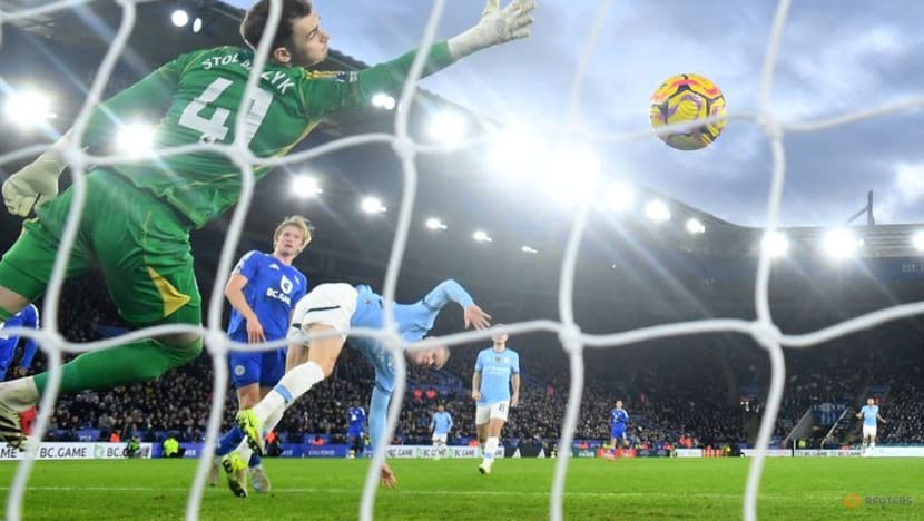 Man City beat lowly Leicester for first win in five league games