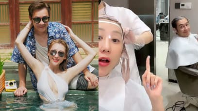 Benny Chan And Wife Lisa Jiang Debunk Divorce Rumours While Getting Their Hair Dyed In A Salon On Live Stream