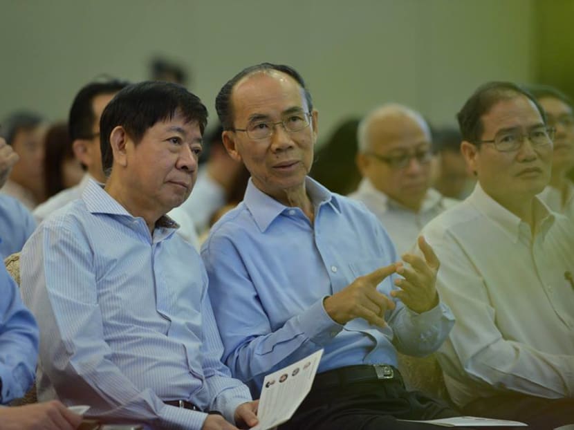Mr Tan Gee Paw, seen here with former minister Khaw Boon Wan. A civil engineer by training, Mr Tan previously served as chairman of PUB, Singapore’s national water agency, from April 2001 until his retirement in March 2017. Mr Tan Gee Paw, seen here with former minister Khaw Boon Wan. A civil engineer by training, Mr Tan previously served as chairman of PUB, Singapore’s national water agency, from April 2001 until his retirement in March 2017.