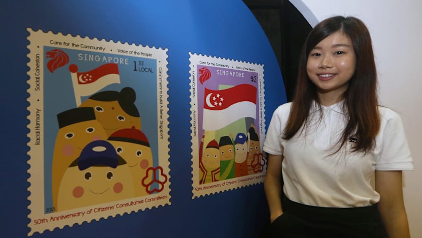 ITE student wins stamp-design contest with message of racial harmony