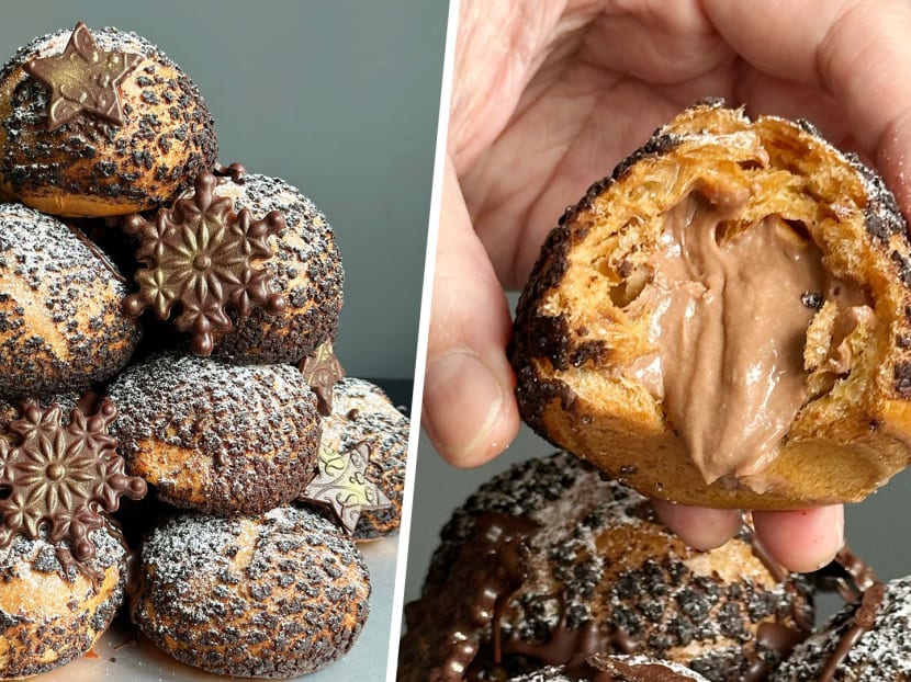 This Valrhona chocolate cream puff ‘Christmas tree’ is the only croquembouche worth eating 