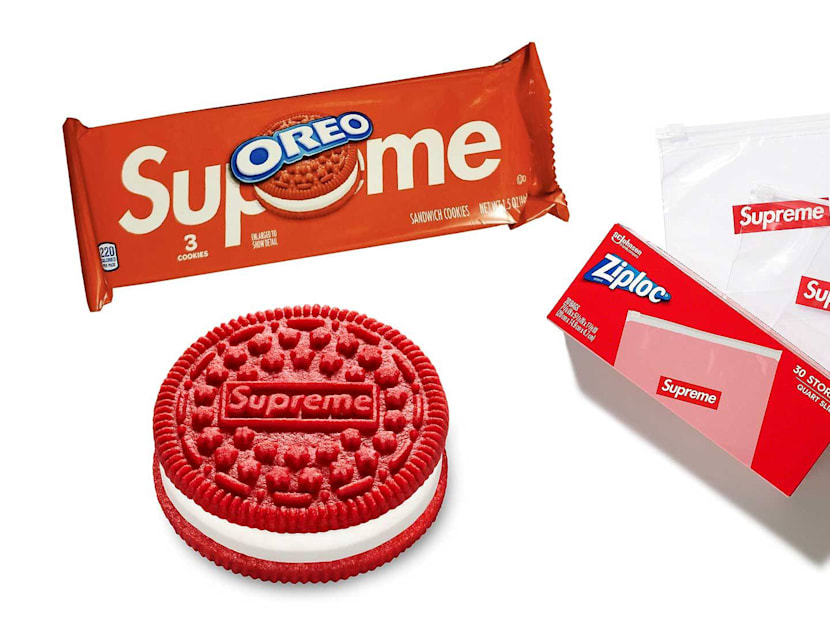 Streetwear Label Supreme Launching Specially Branded Oreo Cookies