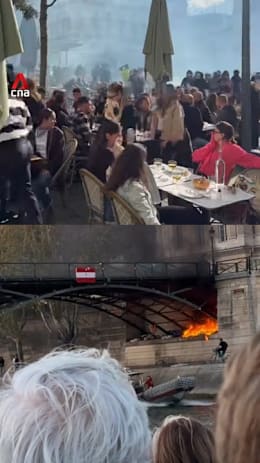 Coffee, sightseeing carry on as riots rage in Paris