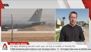 Four crew members killed after US refuelling plane crashes in Iraq