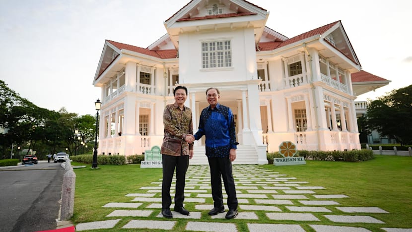 Singapore PM Wong, Malaysia’s Anwar pledge to strengthen ties, resolve outstanding issues after ‘buka puasa’