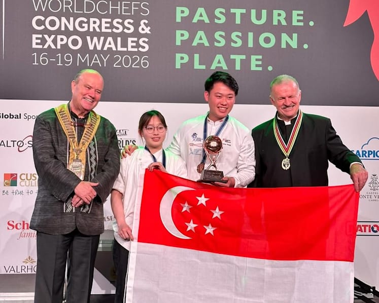 Team Singapore chefs clinch first and third places at Global Chefs Challenge Finals 2026