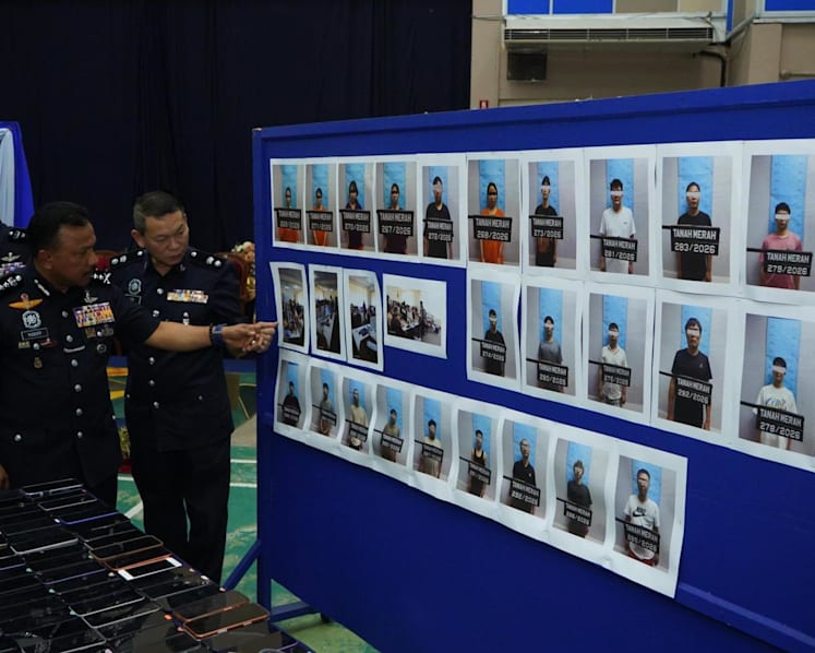 Kelantan love scam ring allegedly targeting Singapore men busted, 58 suspects arrested