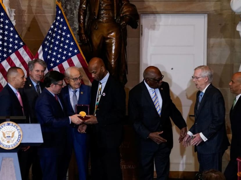 Larry Doby, pioneering Black baseball star, given Congressional Gold Medal