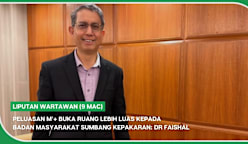 LIPUTAN WARTAWAN (9 Mac) | Peluasan M³+ buka ruang kepada badan masyarakat sumbang kepakaran