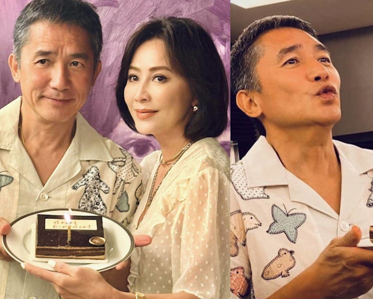 Tony Leung looks so cute on his 61st birthday