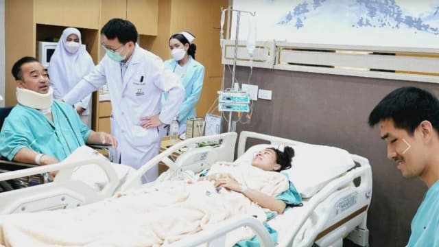 为护胎拒用止痛药 SQ321受伤马国孕妇夜不能寐