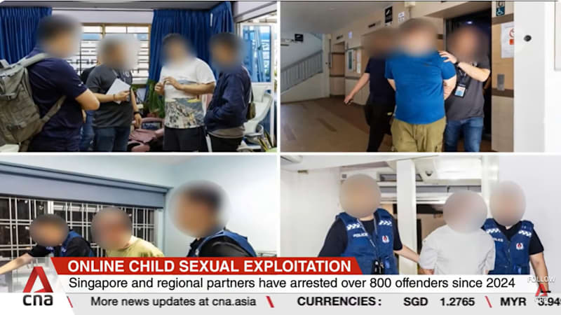 11 men in Singapore among over 300 people arrested in operation targeting online child exploitation