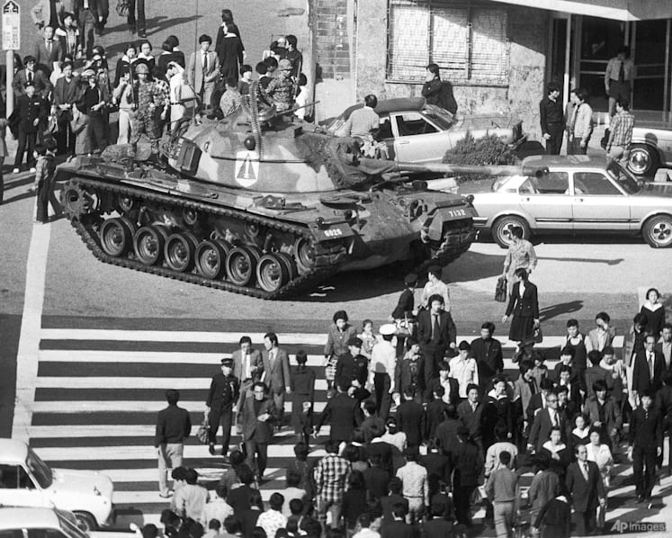 South Korea marks 45 years since 1979 coup and military dictatorship