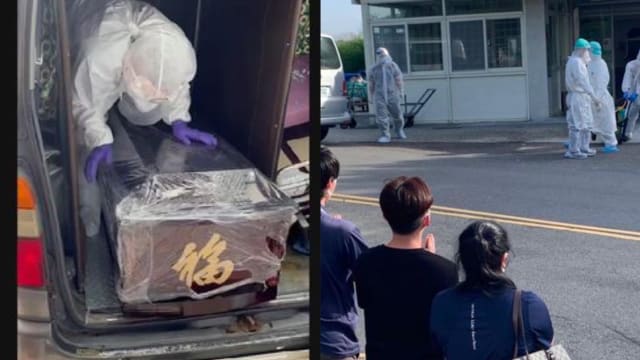 医院拒给场地 台中殡葬业者被迫车上给确诊亡者入殓