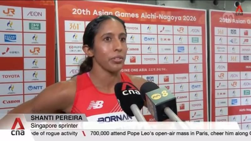 Asian Games 2026: Singapore sprinter Shanti Pereira books spot in 200m final