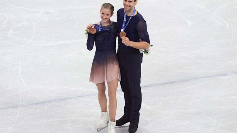 Figure Skating-Germany's Fabienne Hase says bronze with Volodin "doesn't suck at all"