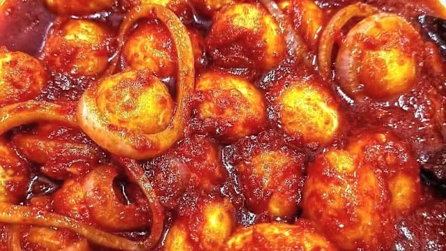 食谱：参峇鹌鹑蛋