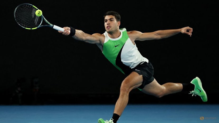 Alcaraz swats aside Walton as career Grand Slam bid begins in Melbourne
