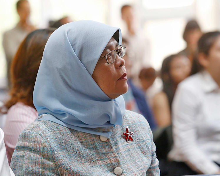 'I have decided not to stand for re-election': President Halimah Yacob