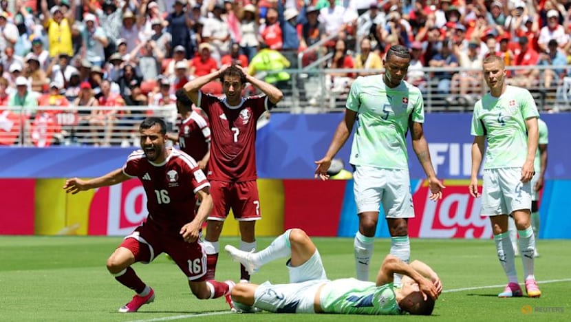 Qatar hail first World Cup point after late goal stuns Switzerland​ in 1-1 draw ​