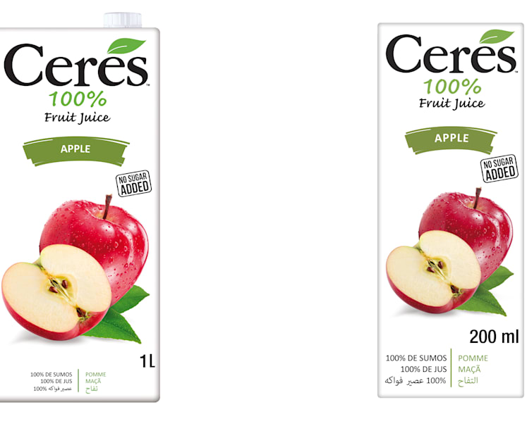 Ceres 100% Apple Juice recalled after excess levels of patulin found