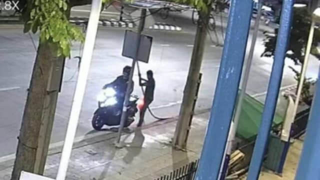 曼谷电缆窃贼深夜作案遭电击 三人落网