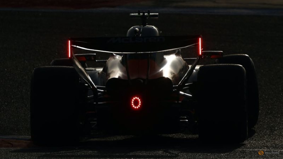 Norris fastest on first day of Bahrain testing but Verstappen catches the eye