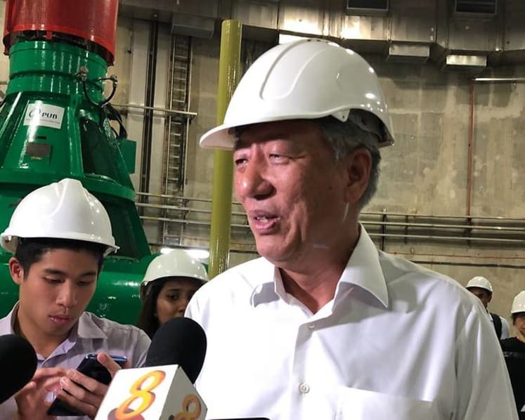 Investment in water treatment plants needed to ensure ‘good flow of water’ for Singaporeans: DPM Teo