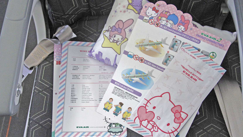 EVA Air’s permanent Hello Kitty jet for Singapore
