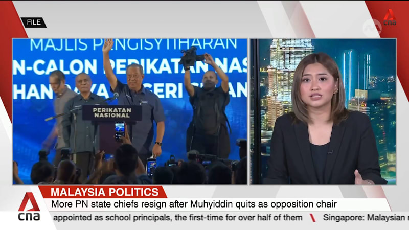 Former Malaysian PM Muhyiddin to resign as chair of opposition bloc Perikatan Nasional