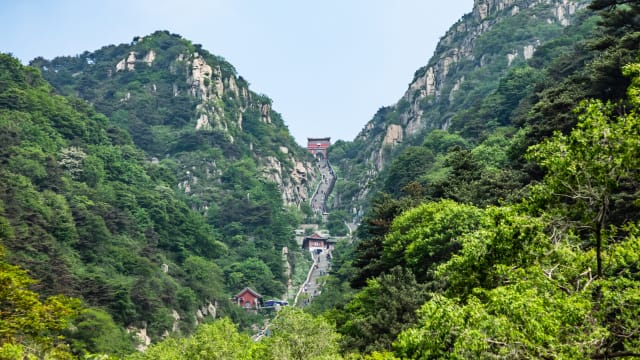 中国大学生兼职当“陪爬” 人气高近期预约已满额