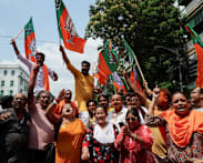 Modi's party set to gain big in Indian state elections