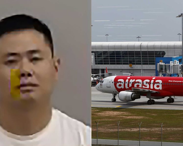 Man gets jail for stealing fellow passenger's credit card during AirAsia flight from KL to Singapore