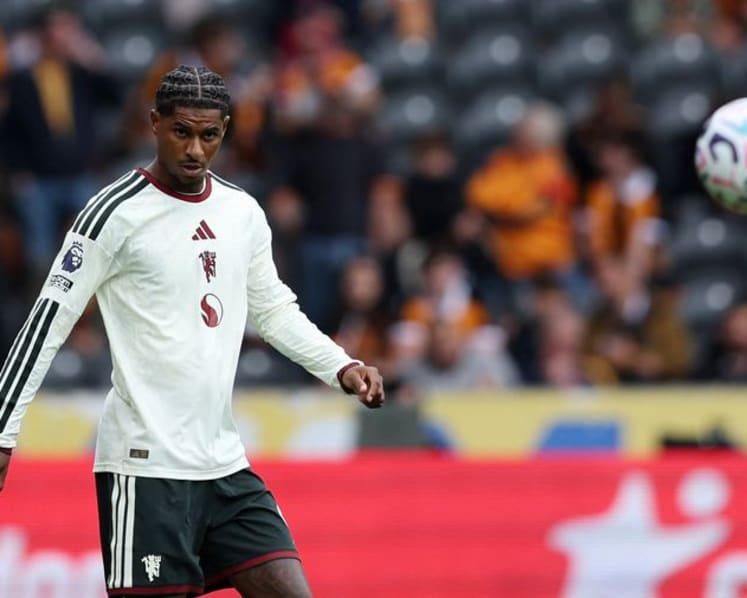 Rashford to make first Man United start since 2024 against Ipswich