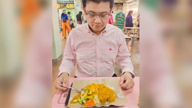 游狮城吃3元杂菜饭 马国议员：想想都生气