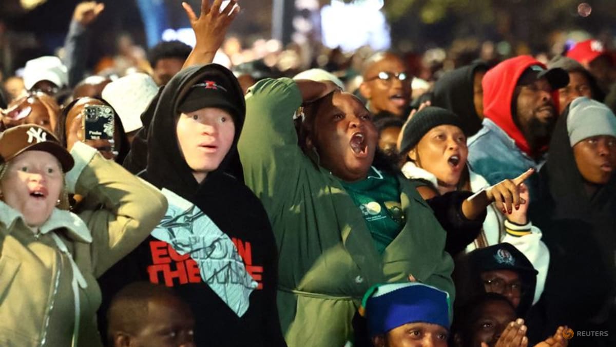 South Africans pour onto streets in pyjamas to celebrate World Cup feat