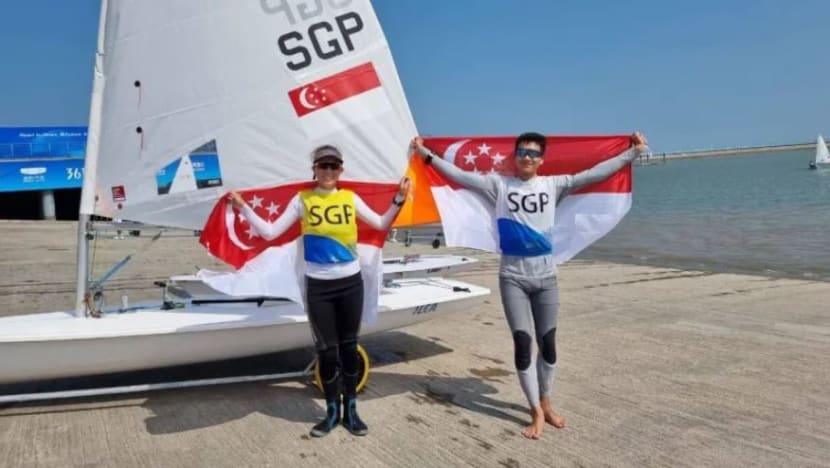 Sukan Asia: Atlit sukan layar SG raih 2 perak, 1 gangsa Sukan Asia: Atlit sukan layar SG raih 2 perak, 1 gangsa