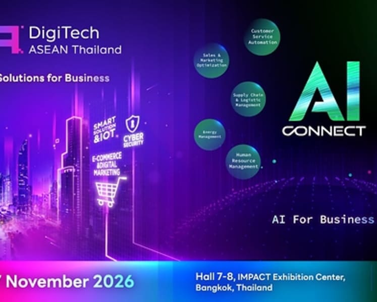 DigiTech ASEAN Thailand & AI Connect 2026 Returns to Connect Technology Leaders, AI Innovators, and Business Decision-Makers across ASEAN